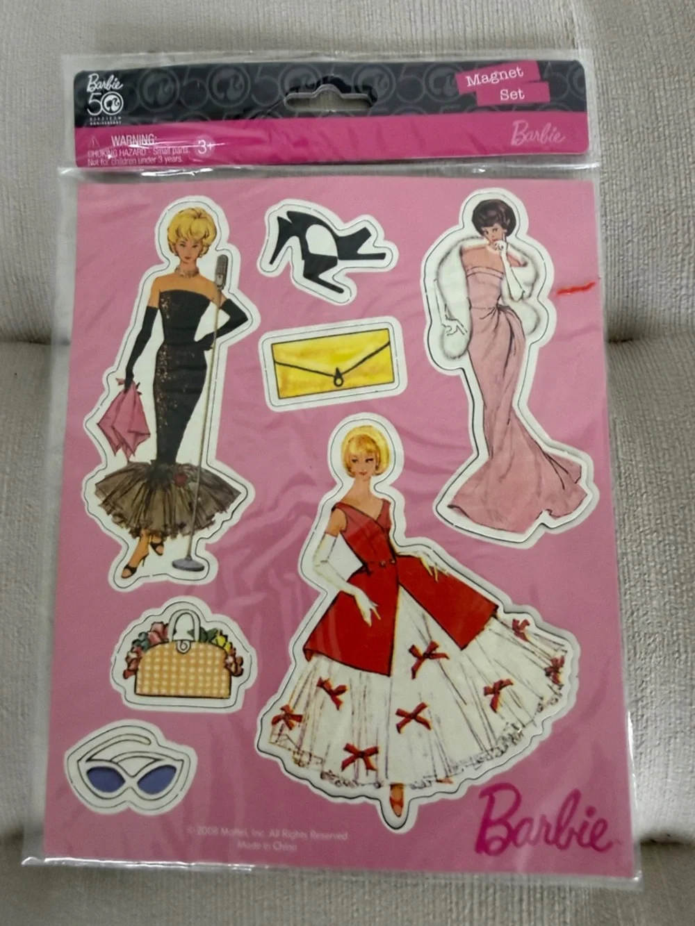 Barbie Fashion Magnet Set